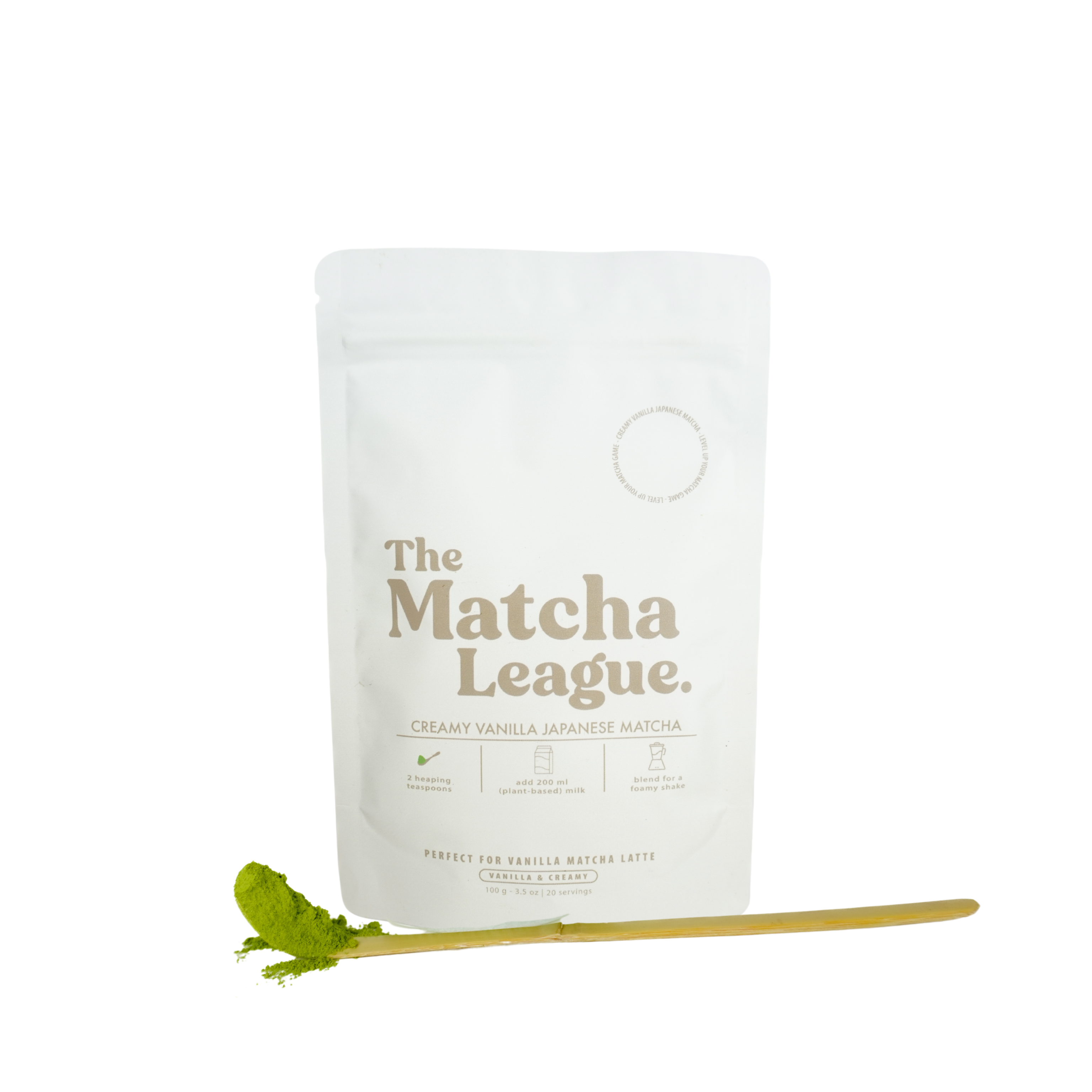 CREAMY VANILLA MATCHA 100 GRAM
