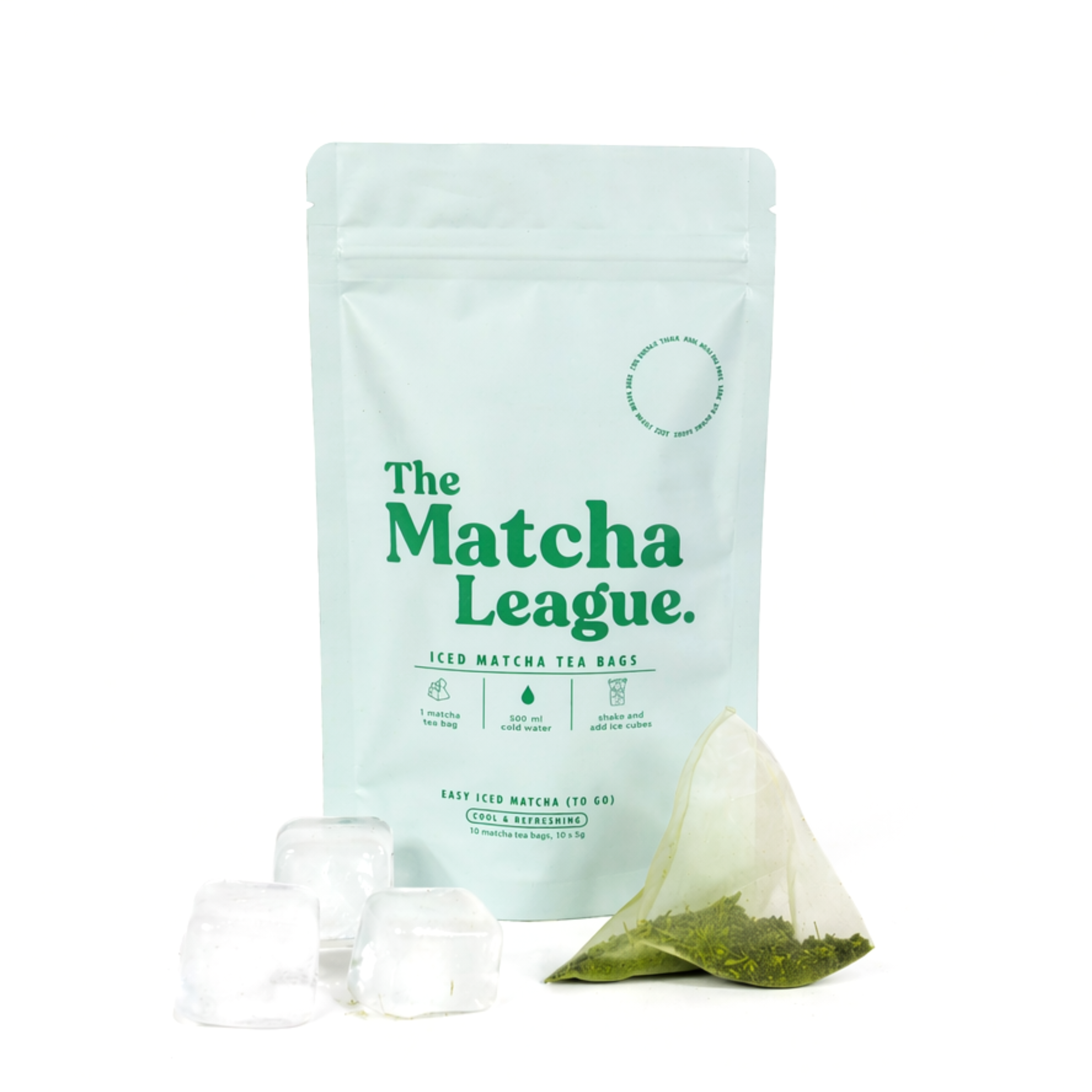 ICED MATCHA TEA BAGS