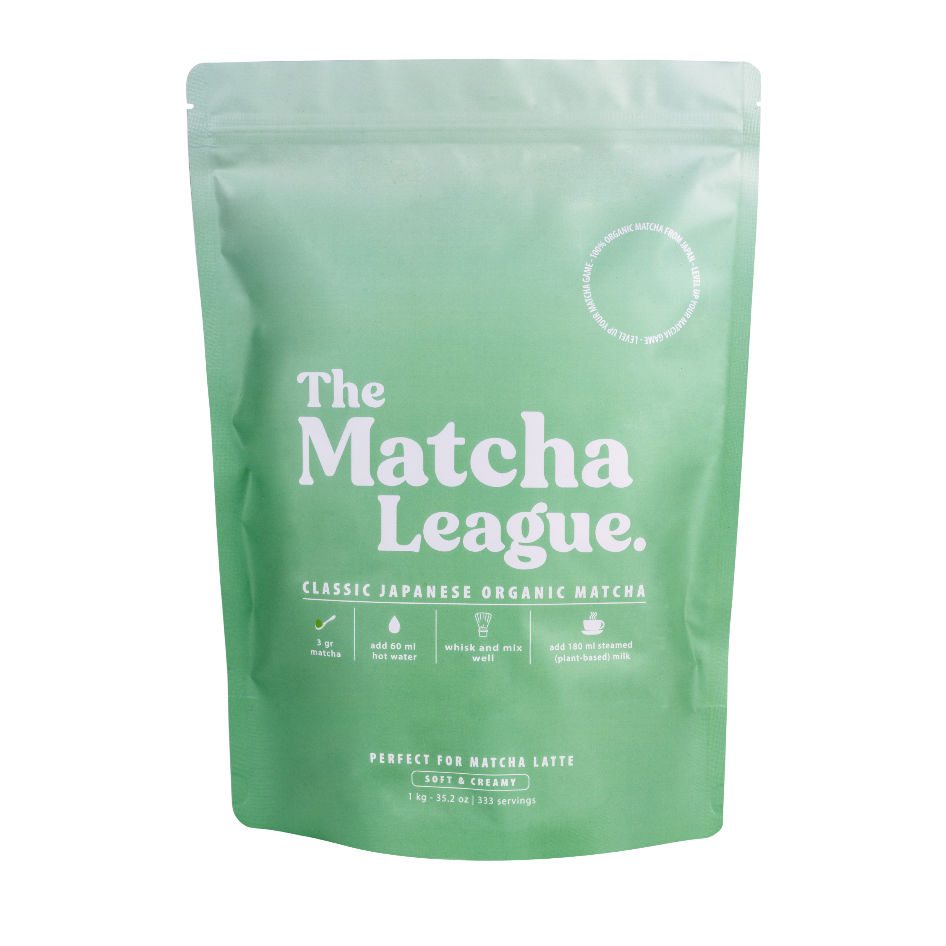 PREMIUM LATTE GRADE MATCHA 1 KILO