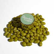 WITTE CHOCOLADE MATCHA AMANDELEN