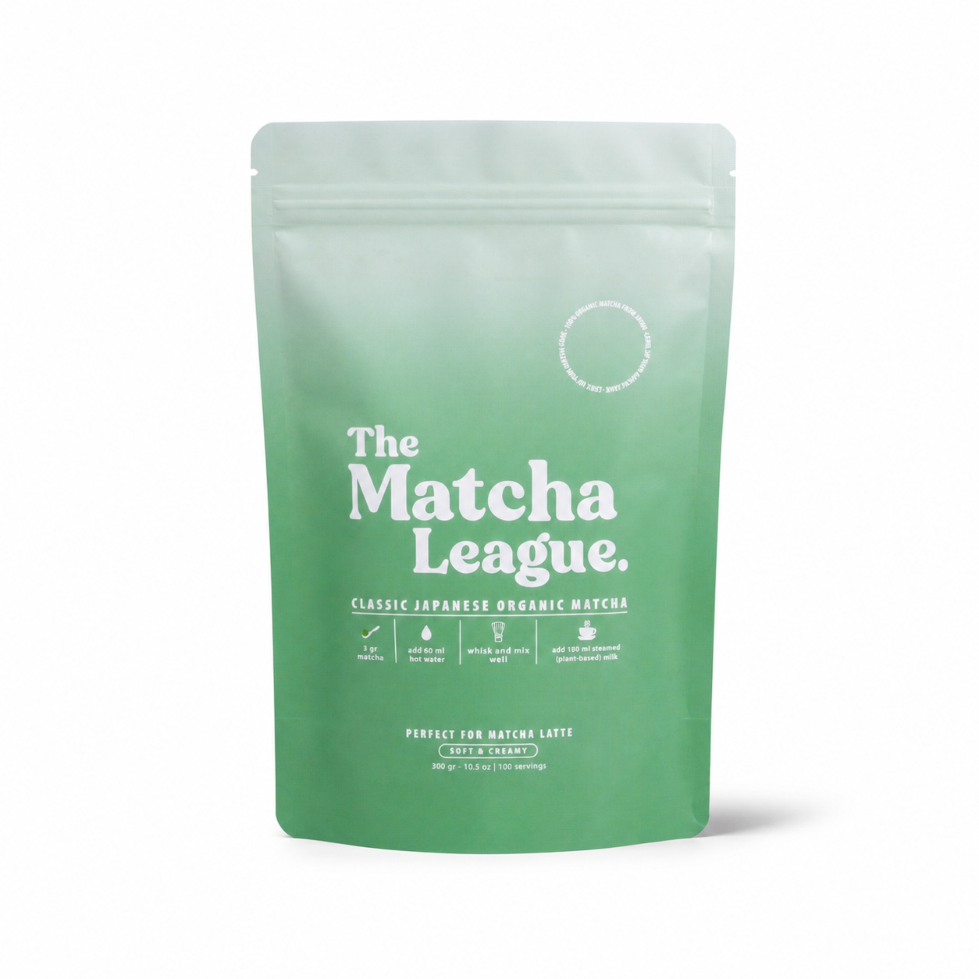PREMIUM LATTE GRADE MATCHA 300 GR