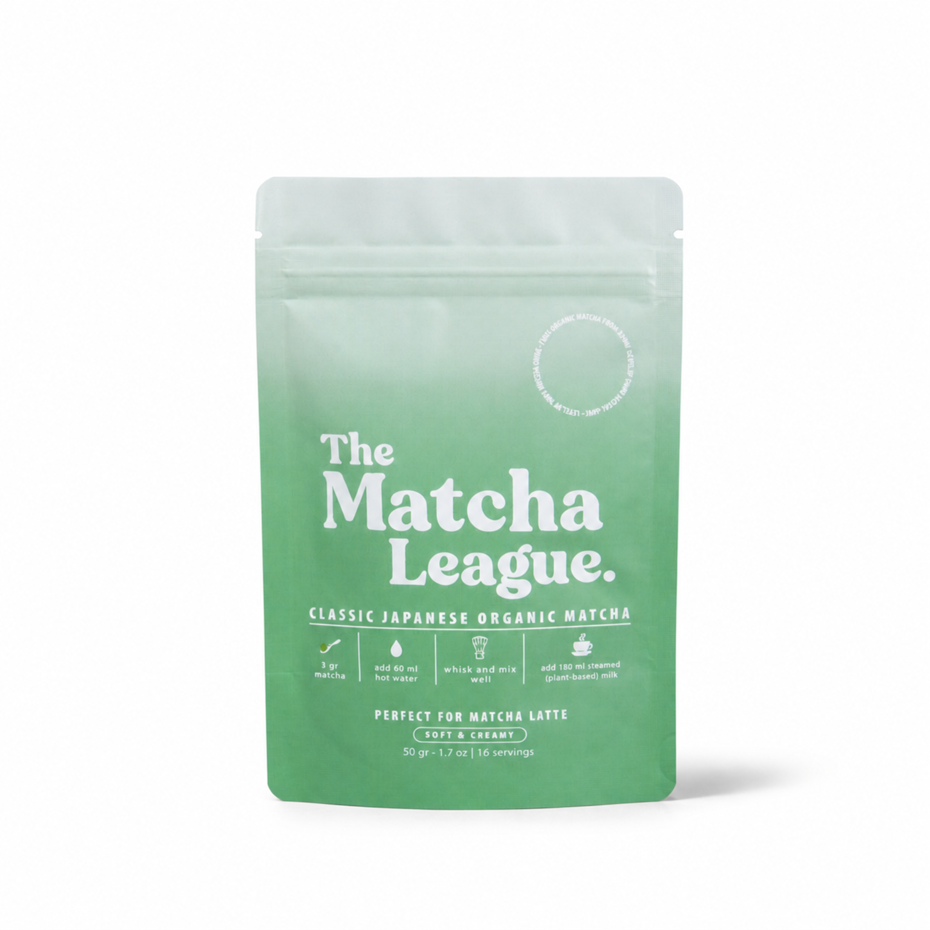 PREMIUM LATTE GRADE MATCHA 50 GRAM